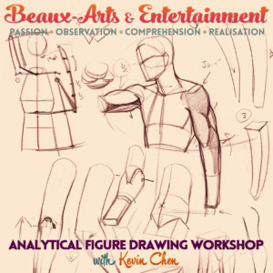 [:fr]Stages Intensifs/Workshops Beaux-Arts & Entertainment avec Kevin Chen_2018[:]