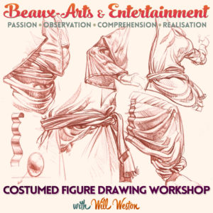 Stages Intensifs/Workshops Beaux-Arts & Entertainment avec Will Weston_2018