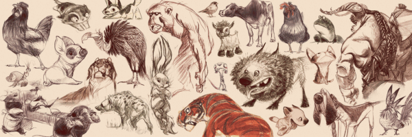 Character Design Animalier ● David Colman